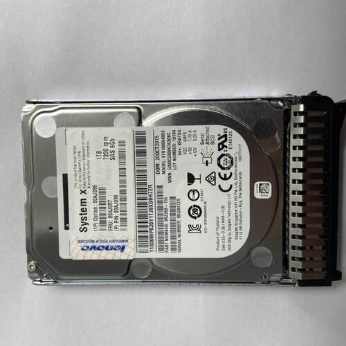 IBM 00AJ087 1TB 7.2K SAS 6G 2.5 00AJ086 00AJ090 M5服务器硬盘