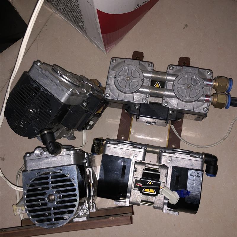 二手日本原装ULVAC爱发科真空泵隔膜泵DAP-12S 12/14L/min 100V