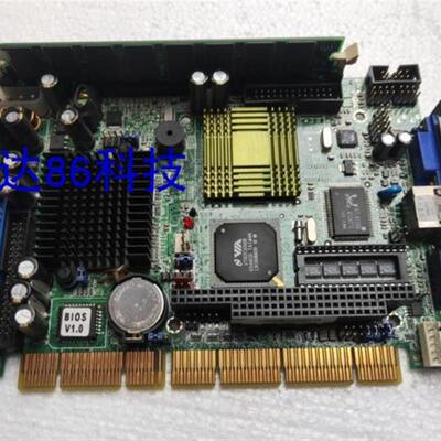 威达电 PCISA-C400R V0.1 PCISA-C400EV电脑工控设备主板 送内存