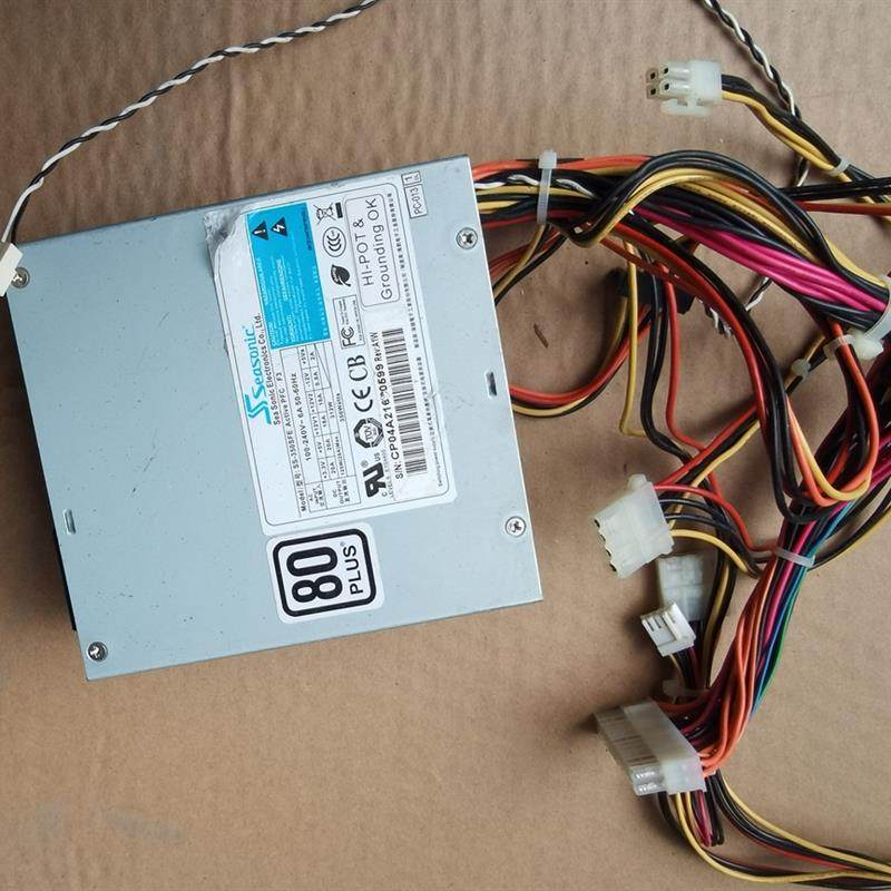 M-ATX PFC 主动式MICRO小机箱电源海韵SS-350SFE 80PLUS额定350W