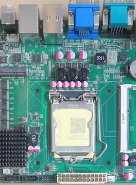 HLST-H81-VER.B 17cm*18cm ITX H81主板 双VGA+HDMI 英特双千网卡