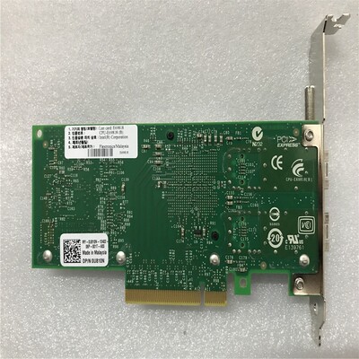Dell/戴尔 XYT17 VFVGR 双口10G 光纤网卡 X520-DA2 82599