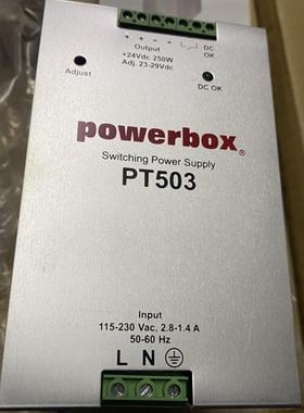 欧洲品牌 powerbox 24V10A 台湾导轨电源 明纬电源 NDR-240-24