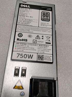 DELL750W R720XD R630R730XD服务器CWKMX交直流D750E-S3电源