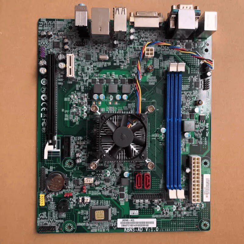 原装KBNS-AD 主板 FS1b 接口 集成CPU  DDR3内存
