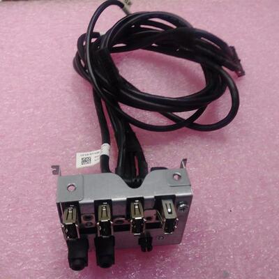 戴尔 DELL H1F7N Precision T3600 t5600  USB I/O 开关板 电源线
