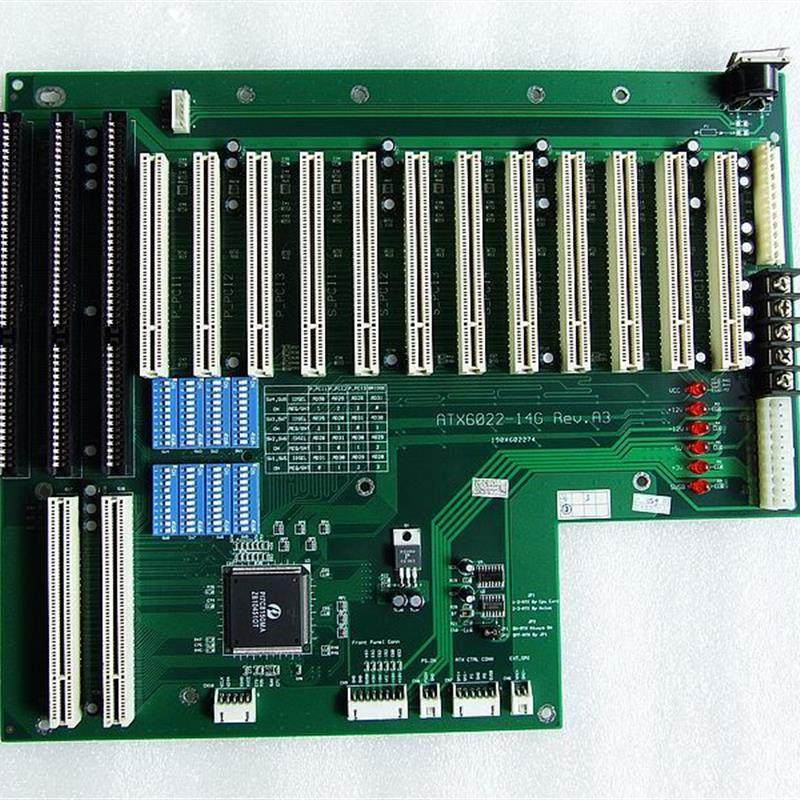 研华 PCA-6114P12 B2 14槽 工控机底板 研华工控机母板