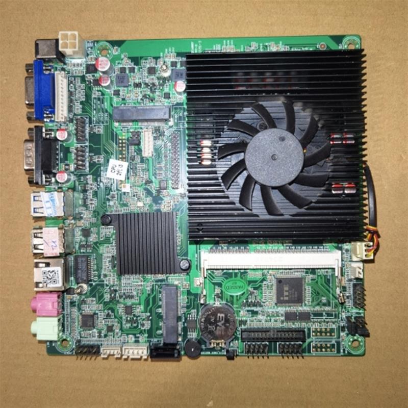 迷你一体机主板IXT-HM76NL-2CEM3 带I3 2代 POS机主板DDR3HDMI