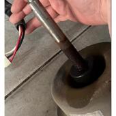 适用全新三菱柜机外风机WM61B072H05室外电机RA6V50 50W EF新款