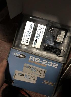 美国进口 格芬GEFEN EXT-RS232 双绞线延长器 网络延长器 全新