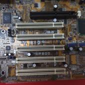 华硕P5P800主板775针DDR2内存5条PCI插槽大板