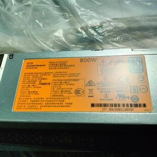 成色新 HP G9 800W服务器电源 754381-001 723599-001 720479-B21
