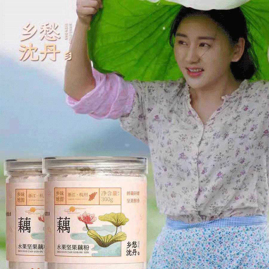 乡愁沈丹水果坚果藕粉