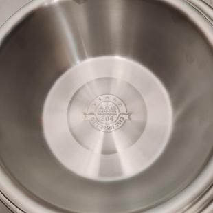 特厚304食品级家用不锈钢盆和面盆洗菜盆厨房用盆烘焙用盆