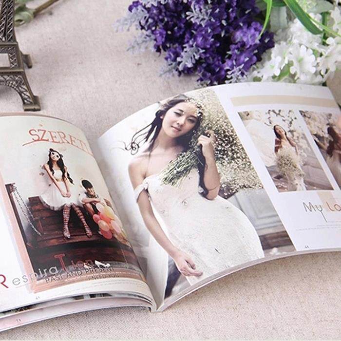 毕业相册制作宝宝儿童婚纱照片书定制杂志同学聚会纪念册聊天记录