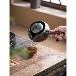 陶土烤奶茶罐电陶炉套装 围炉煮茶新款 家用室内大容量罐罐茶煮茶器