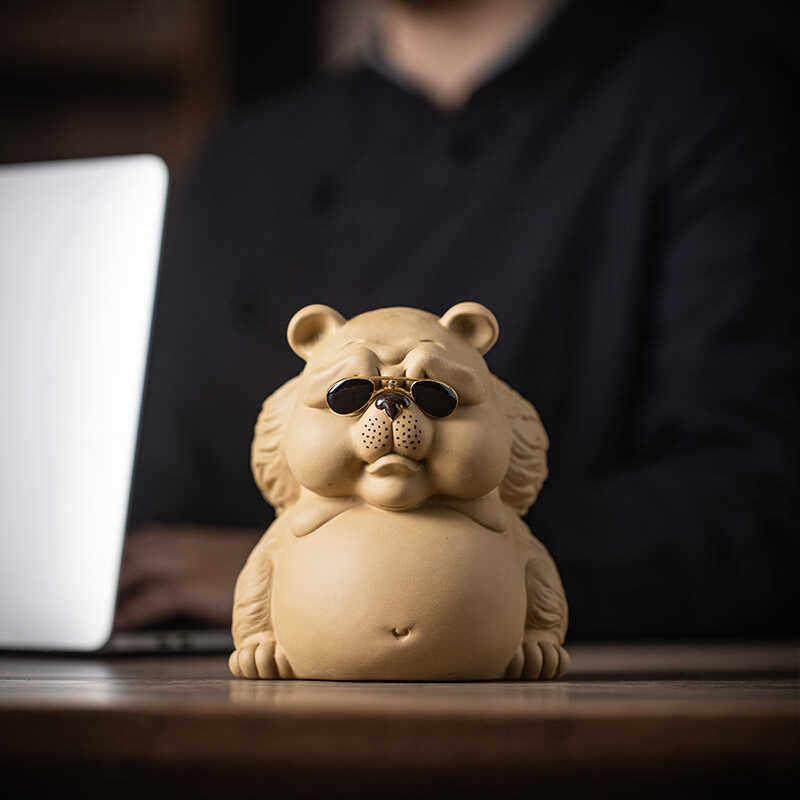 创意手工储钱罐摆件茶玩茶桌茶盘茶台茶宠物装饰精品紫砂茶宠可养,餐饮具,茶宠摆件,淘宝优惠券,粉丝福利购,淘宝优惠卷