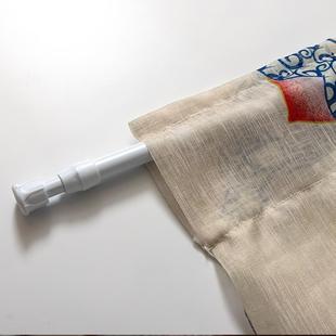 蕾丝门帘免打孔半帘短帘隔断帘卧室家用防蚊纱帘卫生间遮挡帘子