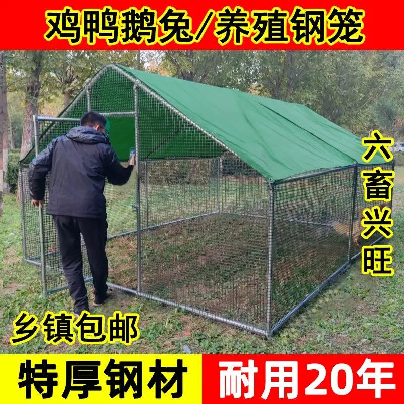 鸡棚家禽鸡笼户外养鸡鸽