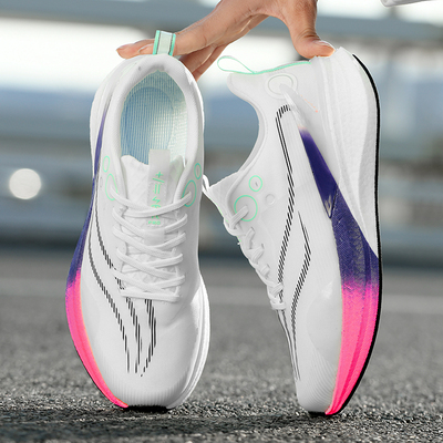 夏季8PRRO碳板跑步鞋男大童青少年透气超轻专业竞速运动鞋跑鞋女