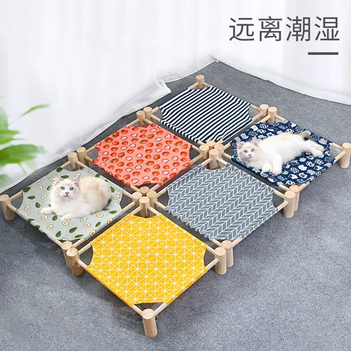 Кошка Кошачья Функция Универсальная кошачья кровать весна и летние коврики, собачье гнездо можно вымыть кошачьи гнездо, гнездо, гнездо кошачьего, военное кровати для домашних животных