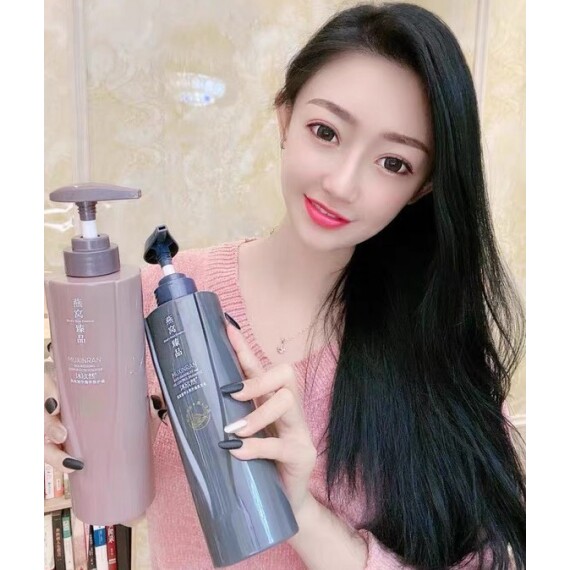 沐欣然燕窝精华营养修护洗发水滋