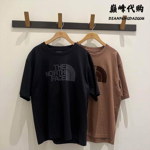 TheNorthFace北面25春夏户外运动舒适纯棉印花T恤短袖男女款8D7X