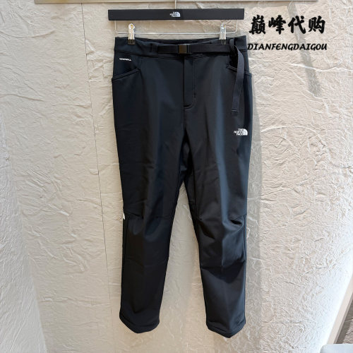 TheNorthFace北面26秋冬户外运动防风防泼水加绒软壳长裤女款8J8K