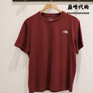 男89QV TheNorthFace北面25春夏戶外運動舒適吸濕圓領(lǐng)T恤速干短袖