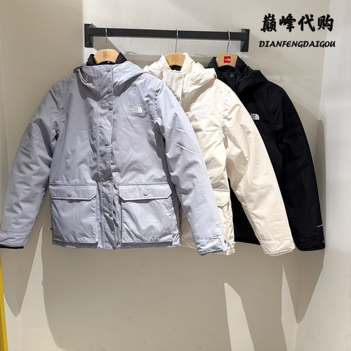 TheNorthFace北面25秋冬户外运动鹅绒内胆三合一冲锋衣女款8GK7