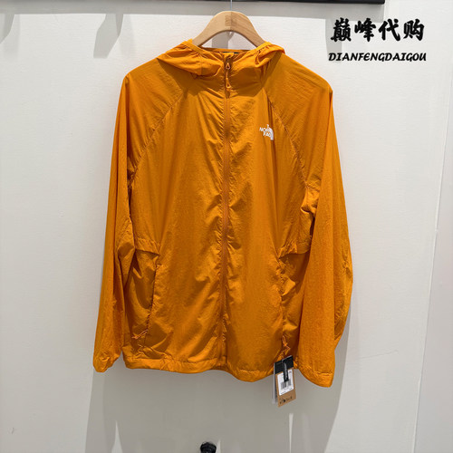 TheNorthFace北面26春夏户外运动防风UPF50+防晒衣皮肤衣男款8G7G