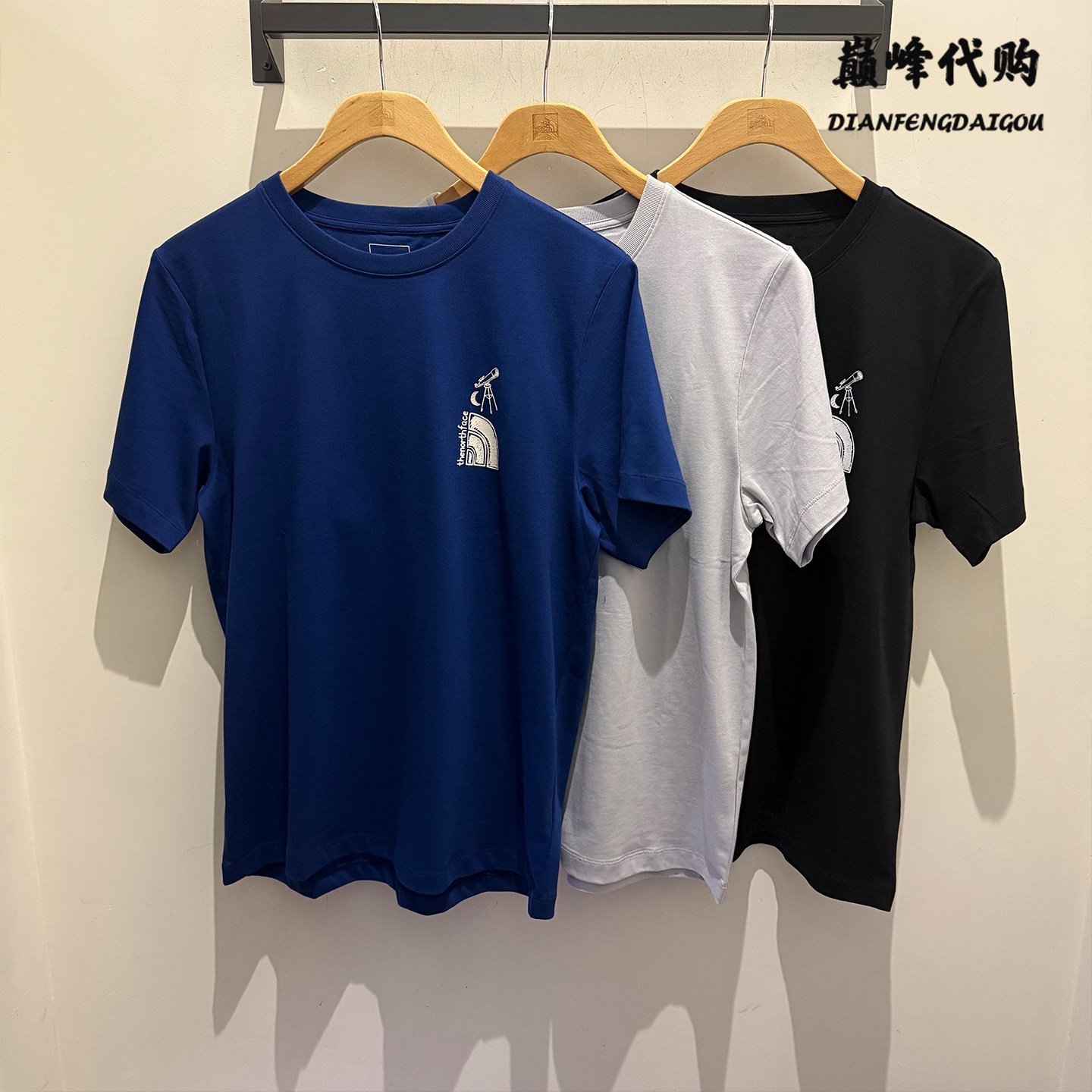 TheNorthFace北面26春夏户外运动纯棉透气短袖T恤男女款8GVC图片