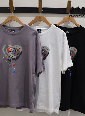 TheNorthFace北面26春夏户外运动纯棉休闲圆领T恤短袖男女款8GW1