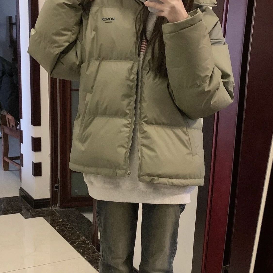 冬季羽绒服外穿2025新款