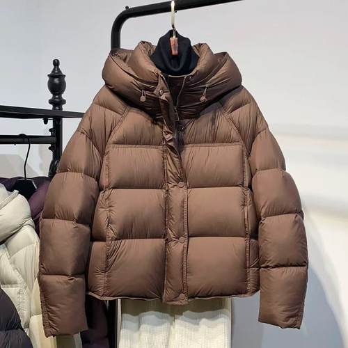 羽绒服2025保暖冬季小个