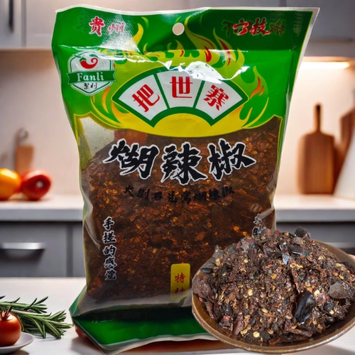 贵州六枝把世寨煳辣椒又香又辣