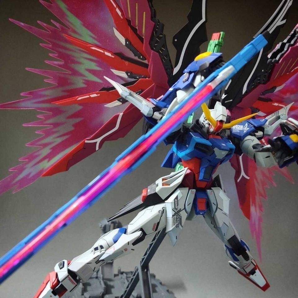 高达模型hg强袭自由七剑命运00独角兽机器人机甲敢达拼装手办玩具