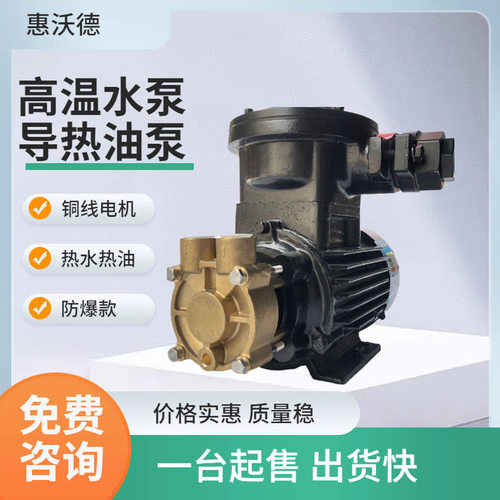 模温机水泵WD-07-120热水循环泵0.55kw铜叶轮卧式电动管道泵