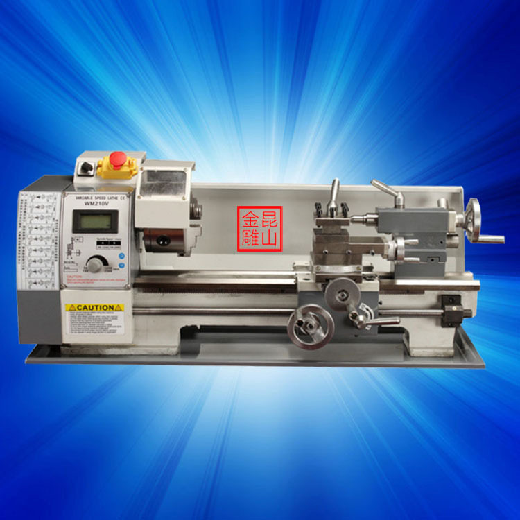 小型金属加工车床床 微型车床220v佛珠机车床家用diy车床