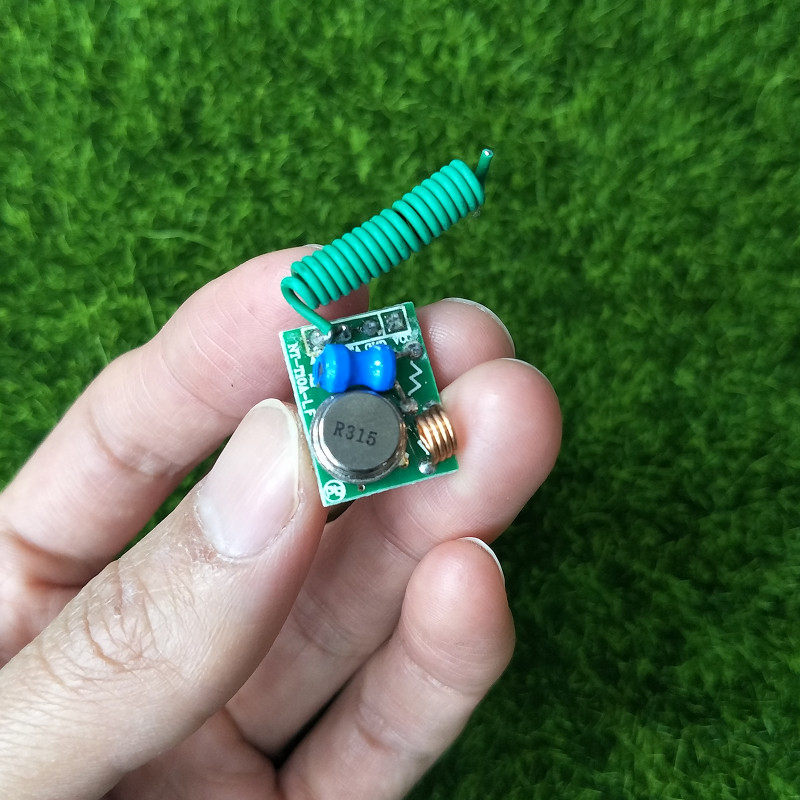 迷你型RF电源门禁无线发射模块微小体积发射接收器配件发射头模组