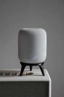适用新Apple Homepod 2 支架苹果无线实木音响桌面支撑底座配件