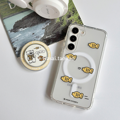 可爱鲷鱼烧猫咪s23ultra手机壳