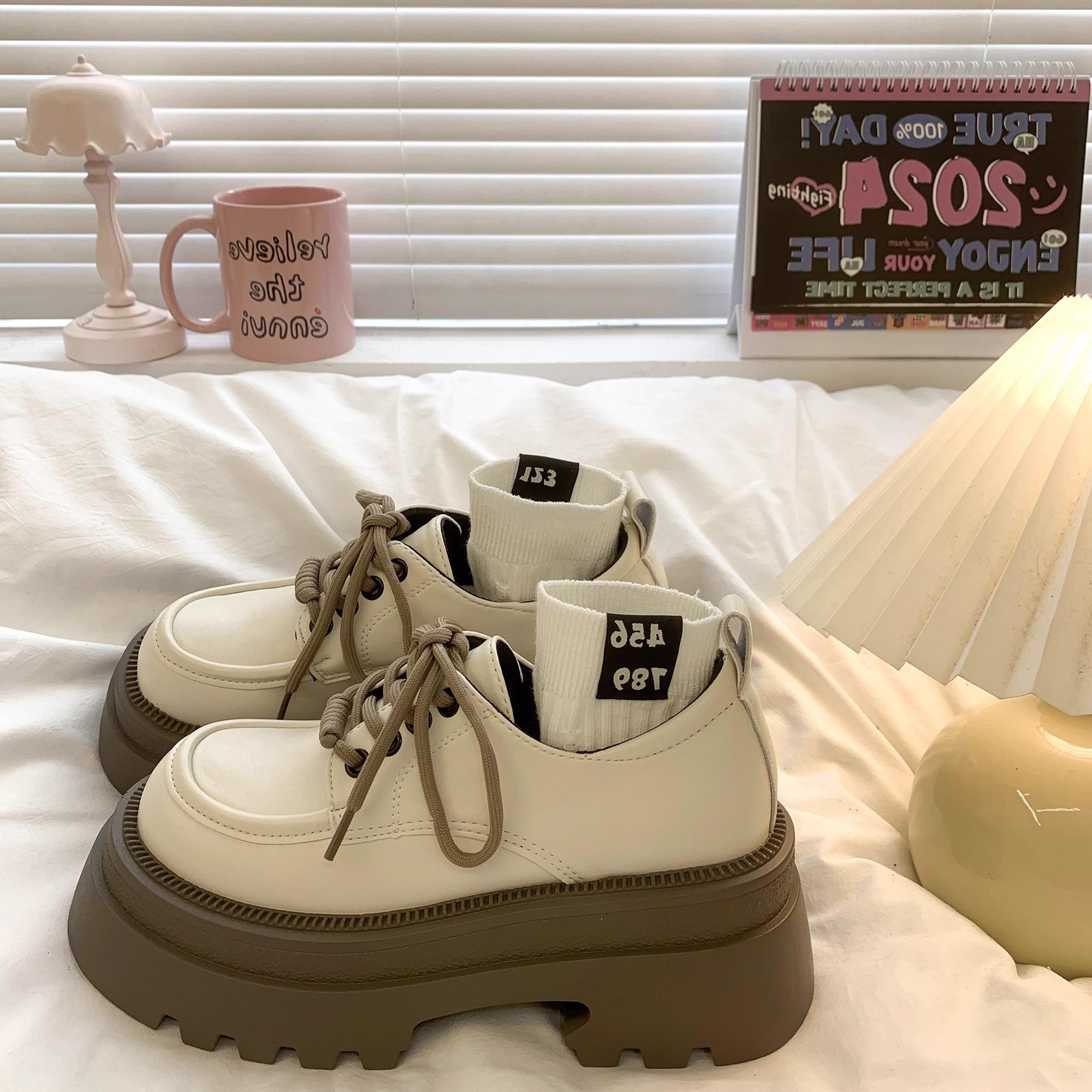 jk小皮鞋女秋季新款学生乐福鞋