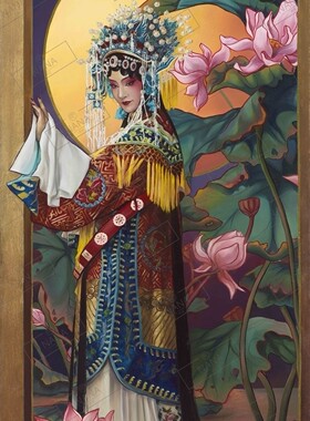 【编号210830】限量俄罗斯画家Natasha 馆藏级复刻油画