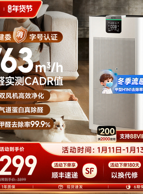 ACTXA阿卡驰空气净化器家用除甲醛分解除菌等离子全屋大空间Z01