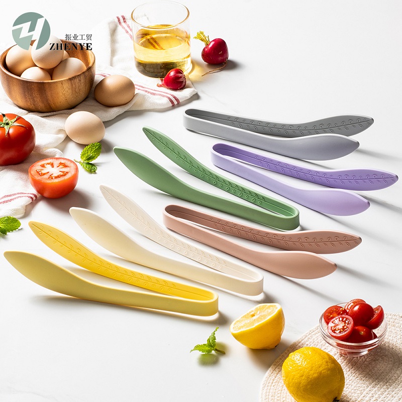 树叶翘头食物夹家用款耐高温工具