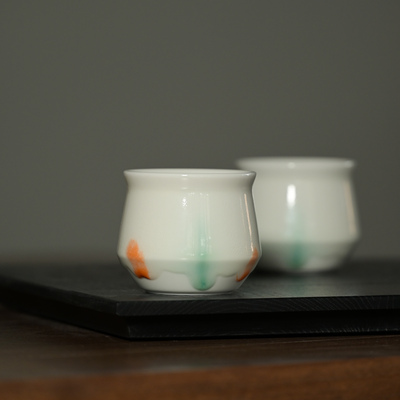 窑宝宣手冲咖啡品鉴杯手作流釉