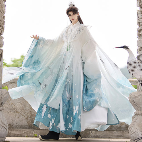 男女同款汉服超仙明制交领春秋