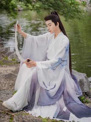 倾依原创汉服飘片情侣款