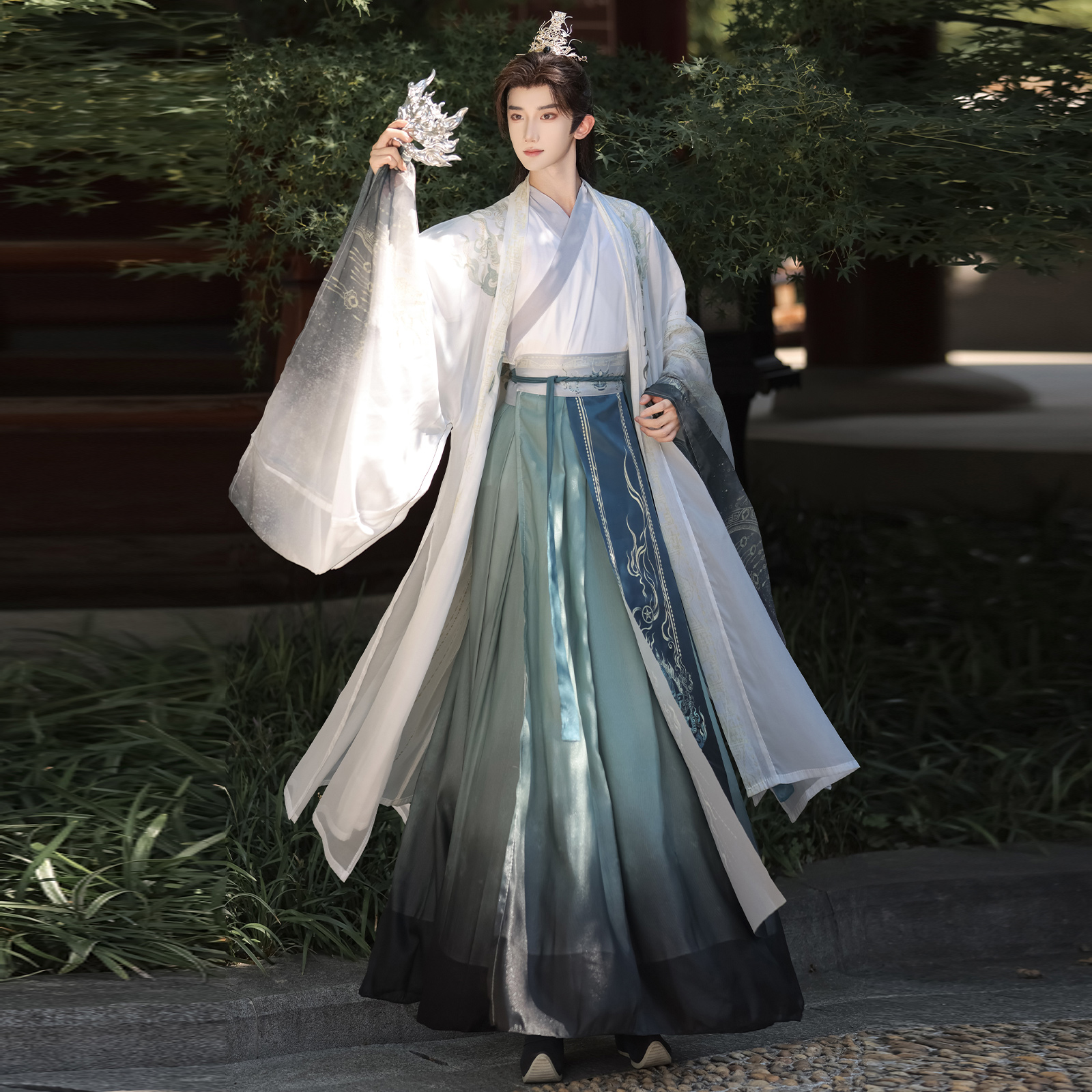 倾依·辰星原创汉服男女同款广袖